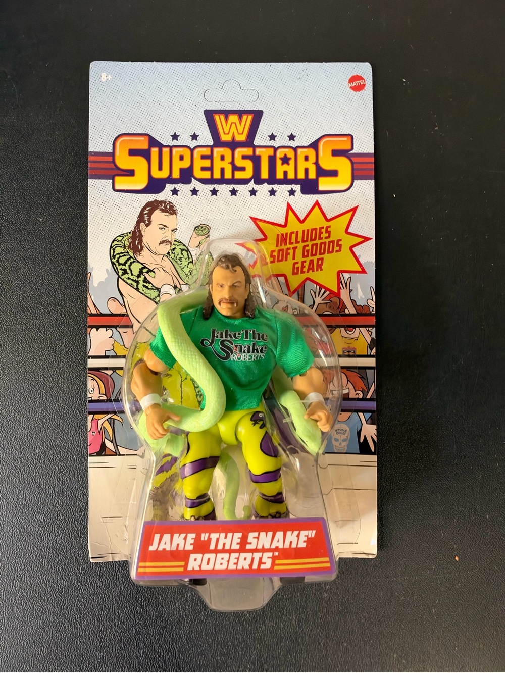 WWE Superstars JAKE “THE SNAKE” ROBERTS Series 13 New Unpunched